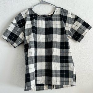 Plaid Short Sleeve Shirt